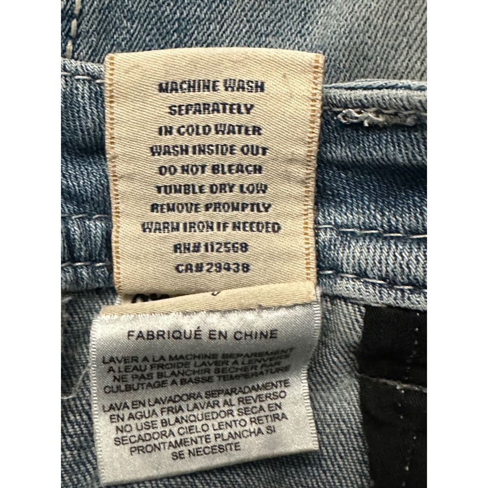Miss Me Womens Signature Straight Leg Jeans Light Wash Size 29 - Picture 5 of 7